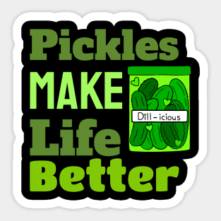 DILL Pickle Life Sticker